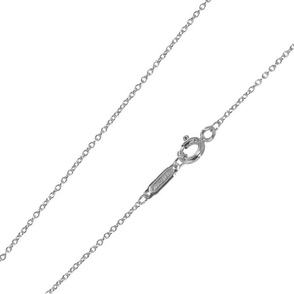 Tiffany & Co Return Toe Double Heart Silver 925 - Picture 8 of 8